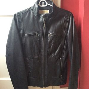 Michael Kors Leather Jacket⚡️CLOSET CLEANOUT⚡️